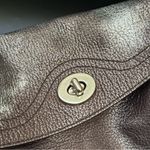 Coach Vintage Y2K  10170 Chelsea Metallic Distressed Pebbled Leather Hobo Bag Photo 13