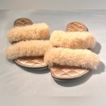 Sam Edelman  Griselda Faux Fur Slides ROSE Sandals SZ 7.5 Photo 1