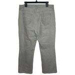 Chico's Chico’s Platinum light grey textured straight leg jeans US size 16 short Photo 1