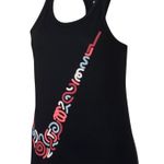 Nike Shirt Women's Dri Fit Athletic Active Exercise Workout Black Size L Photo 0