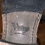 Vintage Foundry Boot Company Brown Suede Moto Booties Boots size 7 Photo 8