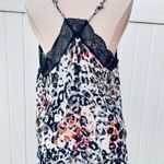 Lovestitch  Leopard Print Lace Camisole Tank Racerback in L Photo 4