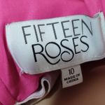 Fifteen Roses ball gown Pink Size 10 Photo 5