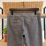 Banana Republic  Mid-Rise Sloan Ankle Gray Woven Career Dress Pant Trouser, 4 Photo 4