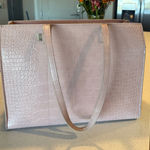 BEIS  Work Tote Atlas Pink Croc Photo 0