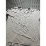 Lululemon Womens Cross Back Long Sleeve Shirt Gray Fits Small Oversized Photo 1