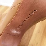 BCBGMAXAZRIA Tan Leather Over The Knee Boot Faux Fur High Block Heel Size 7 Photo 12