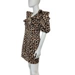 English Factory  Medium Leopard Ruffle Dress M Medium‎ Photo 1