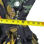 ZARA  Black/Multicolor Floral Crop Jumpsuit Women's Size Medium | 55-60 Photo 7