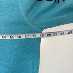 Victoria's Secret Victoria’s Secret Angel Teal Logo Sleeve Hooded Sweatshirt Photo 5