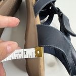 Clarks Women's Elizabelle Sea Fisherman Sandals Navy Leather Size 9 1/2M Comfort Photo 11