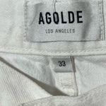 AGOLDE White Organic Cotton Jeans Photo 1