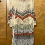 POL  knitted hooded long cardigan. Small Photo 0