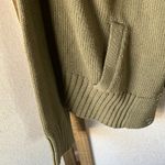 Rubbish  Olive Knit hooded Sweater large Photo 4