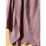 Pink Rose Mauve Cardigan Woman’s Size Small 100% Acrylic- Hole See photo/ Descri Photo 1