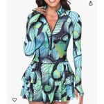 UNIQUEBELLA Rash Guard for Women,
1 Piece Modest Swimsuits for Women size M Size M Photo 5