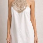 Lilly Pulitzer Women's  Dress Romper Medium Silk Pearl Shift Resortwear Photo 0