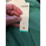 Vintage Teddi Rhapsody Dress Pants Womens 16 Green Tapered Elastic Waist Pull On Photo 10