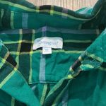 PajamaGram Green Plaid Full Length Nightgown Size M Photo 2