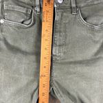 Free People  Green high waisted  Ankle Cropped Jeans 
Size: 26 Photo 5