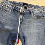 Sincerely Jules Mid Rise Wide Leg Denim Jeans Blue Size 30 Photo 2