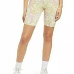 BP NWT High Waist Bike Shorts in Purple Green Spacey - XXS Photo 0