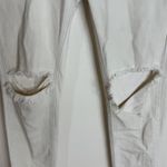 One Teaspoon  Awesome Baggies Jeans Womens 28 White Distressed Ripped Denim Photo 4
