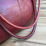 Lord & Taylor Vintage Leather Handbag Brown Photo 9