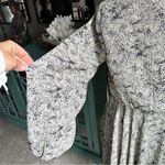 Floret Studios Sheer Long Sleeve Spring Summer Mini Dress | Boho | Size XS White Photo 6