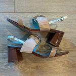 Frances Valentine Betty Patent Leather Heeled Sandal Size 9 Brown Photo 4