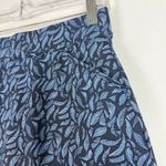 Peter Millar Leaf Print Golf Skort Athletic Blue Size Small S EUC Photo 2