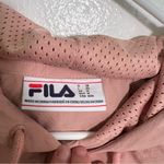 FILA Isha Crop Hoodie Jumper Training Top Misty Rose M Photo 8