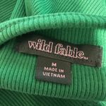 Wild Fable  Women's Green Knit Dress with Adjustable Straps - Size Medium - NWT Photo 1