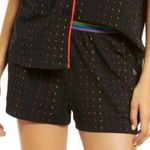 ROOM SERVICE Women's Rainbow dots pajama Shorts Black Size XL Photo 0