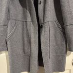 Kenneth Cole Wool Grey Dress Coat Gray Size XS Photo 4