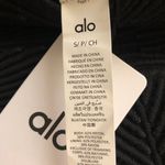 Alo Yoga Denim Knit Mini Dress Black/Anthracite S Photo 5