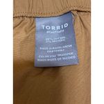 Torrid Women's Tan High Rise Relaxed Fit Cargo Jogger Sweat Pants Size 6 Tall Photo 3