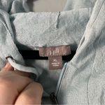 J.Jill light Blue zip up hoodie size xl lightweight Photo 2