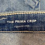 AG Adriano Goldschmied Prima Cigarette Crop Denim Jeans Distressed Size 24 Photo 3