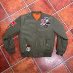 Urban Outfitters MA-1 Bomber Jacket with Patches Photo 1