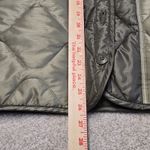 ANINE BING Womens Andy Quilted Bomber Jacket Military Green Sz S Photo 8