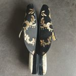 Birdies  Phoebe Floral Jacquard Slip On Flats Mule Size 7 Photo 12