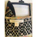 Monteau Los Angeles Long Sweater Vest EUC Sz M Open Closure Pockets Aztec Hooded Photo 2