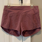 Lululemon  high rise pink mauve speed up short 2.5 inch Photo 0