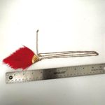 Red thread tassel necklace Photo 5