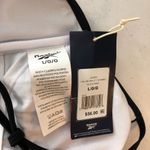 Reebok Bikini Top Long Line Removable Cups Racerback Swirl Blue Orange L Photo 2