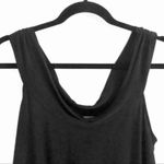 Guess by Marciano Tank Top XS Cowl Neck Black Keyhole Photo 2