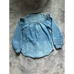 American Eagle balloon sleeve denim shirt Photo 1