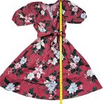 Banana Republic  Petites Floral Poplin Midi Dress Size 10 Spring Casual Photo 3