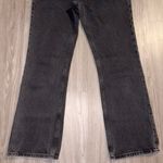 AGOLDE Black Washed Denim Straight Leg Jeans Photo 3